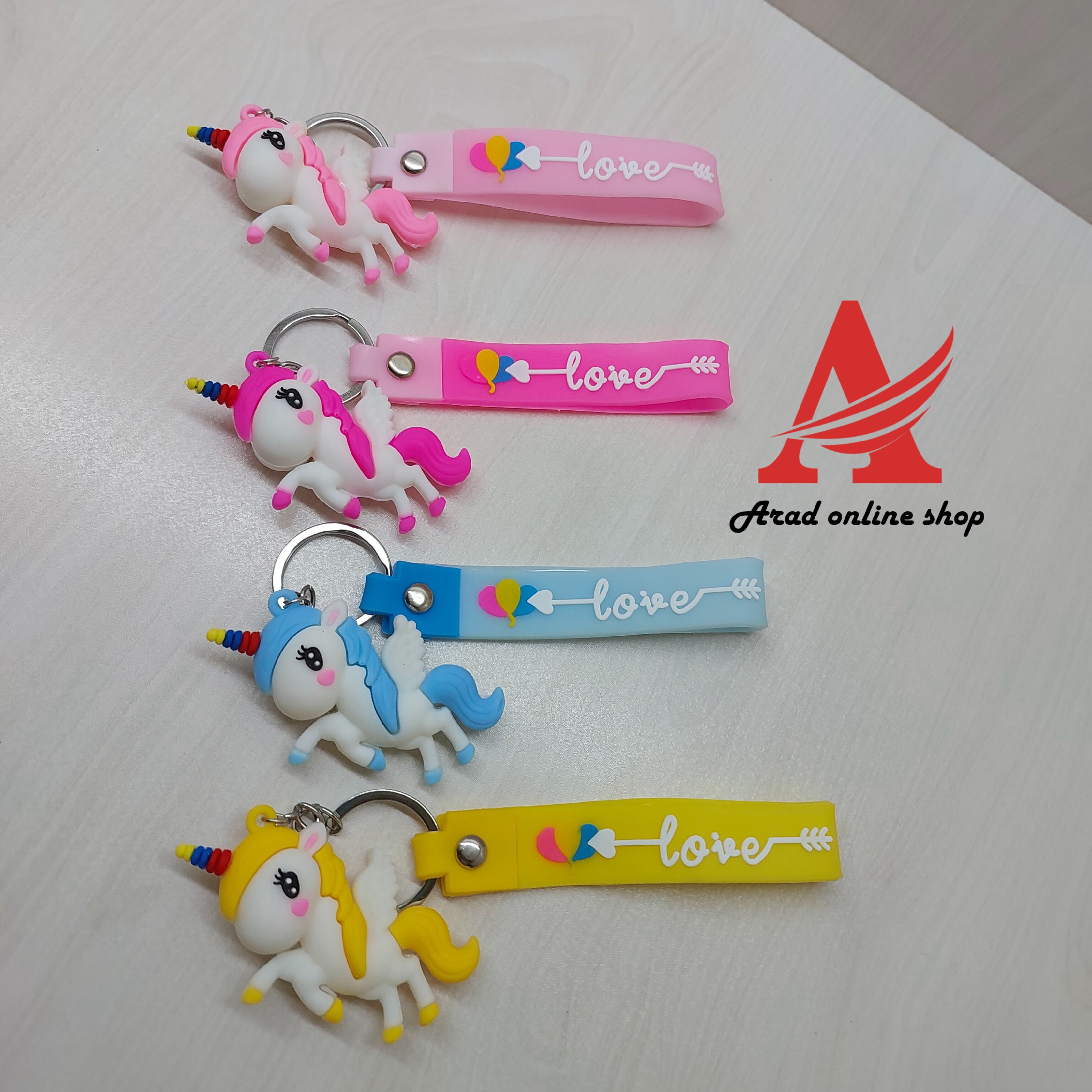 جا کلیدی سیلیکونی طرح یونیکورن