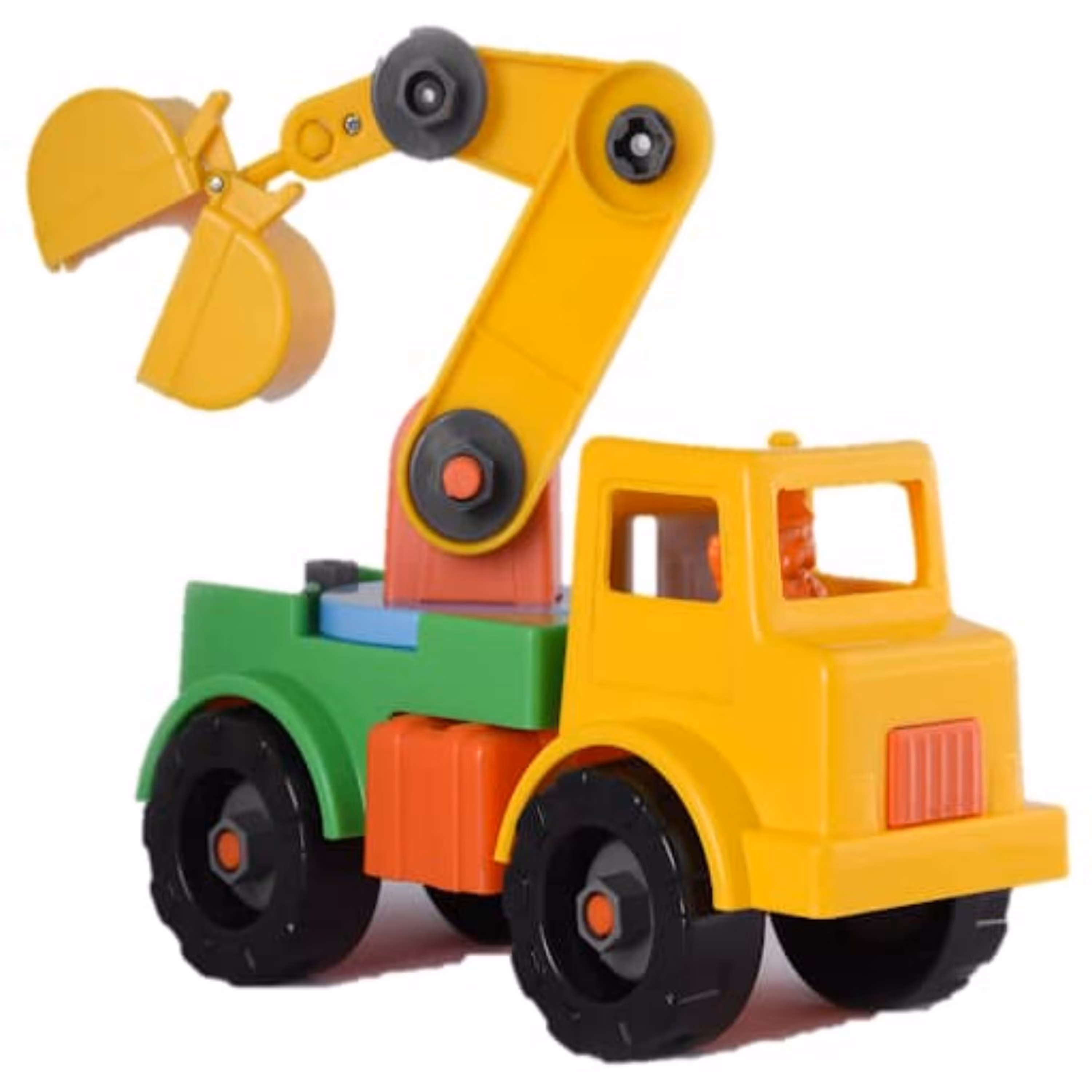 بیل مکانیکی اسباب بازی ساختنی نیکو تویز