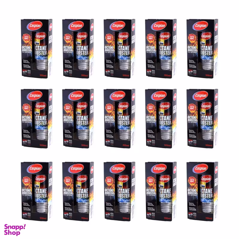 اکتان بوستر کاسپین مدل SUPER MMT حجم 300 میلی لیتر بسته 15 عددی