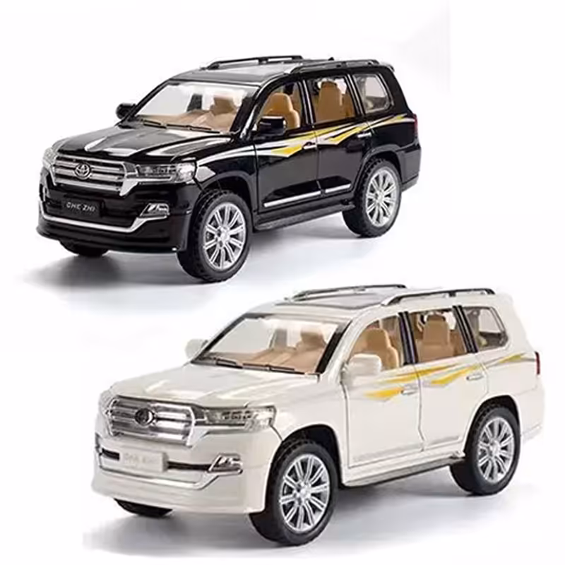 ماکت ماشین عقب کش مدل تویوتا لندکروزر کد CZ123A