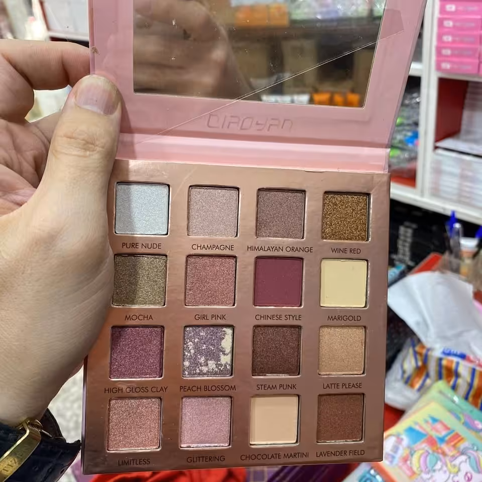 پالت سایه چشم مخملی 16 رنگ ارسال رایگان - پخش آینده