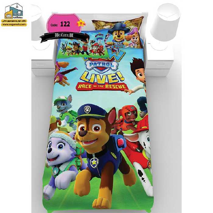 روتختی یک نفره گوزل سه بعدی سگ های نگهبان مدل RSG122