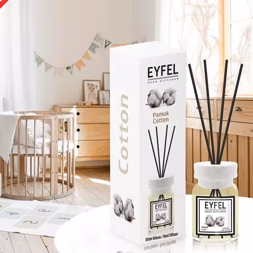 خوشبوکننده هوا ایفل مدل کوتون گل پنبه حجم 120 میلی لیتر اصلی ضمانتی