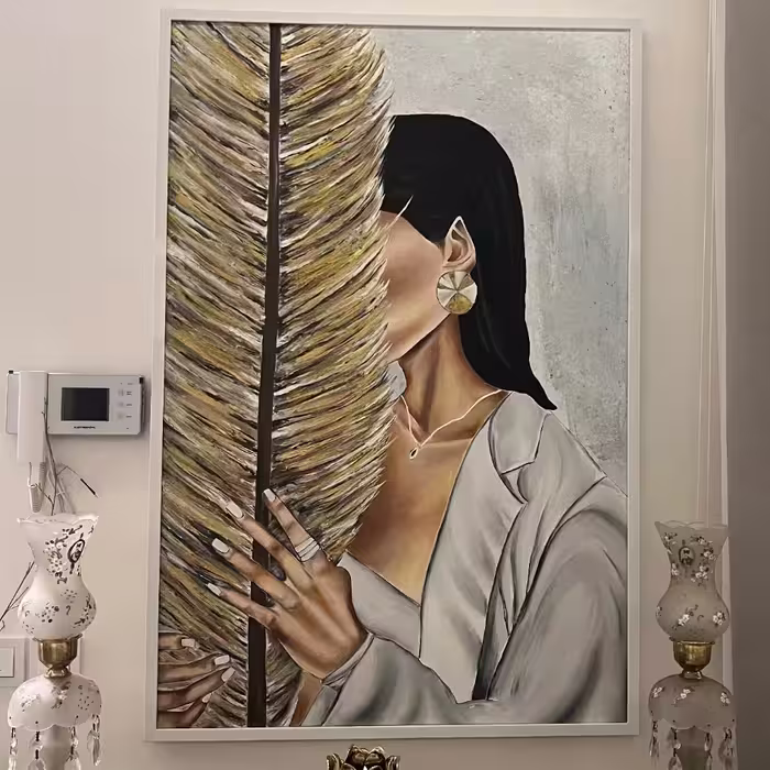 تابلو برجسته پر 