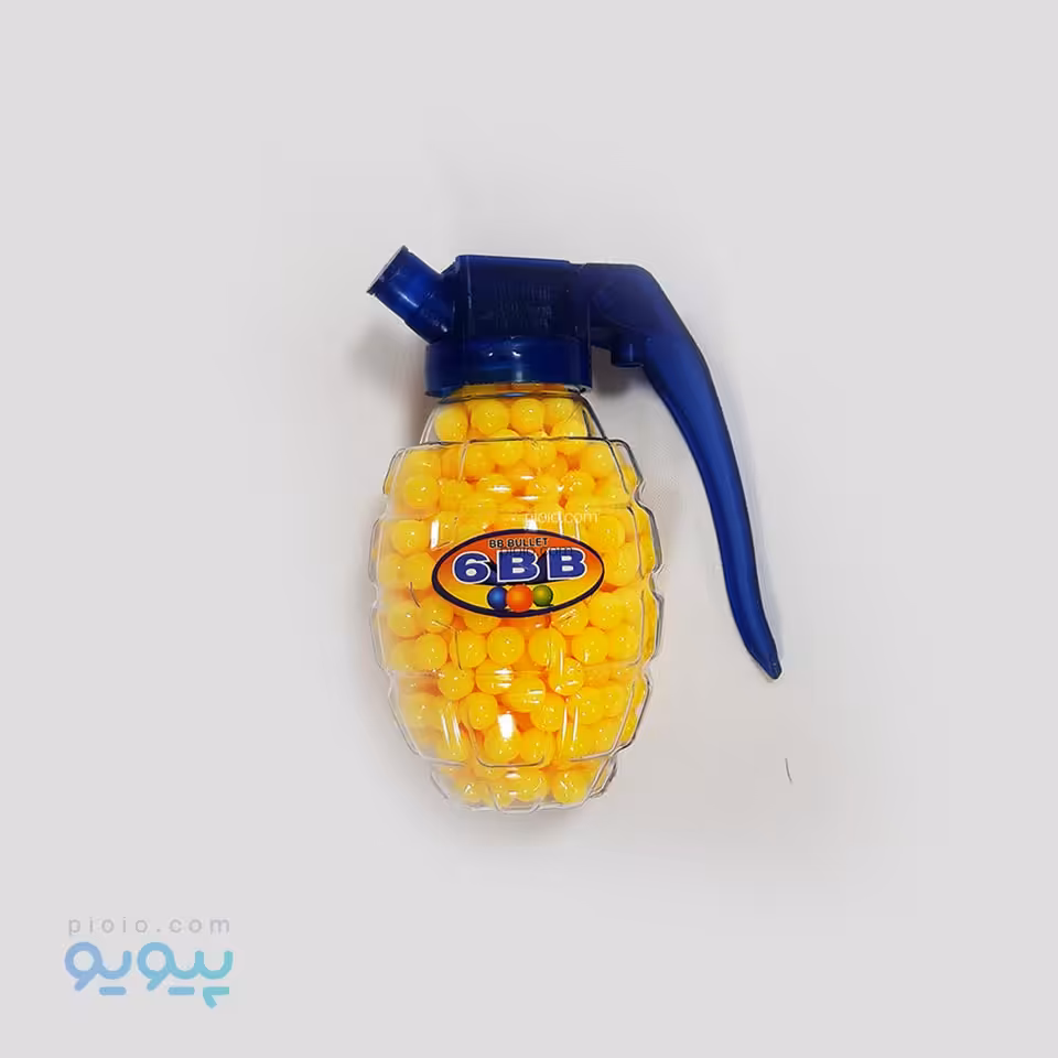 ساچمه پلاستیکی تفنگ 500 تایی خارجی و بدون پلیسه