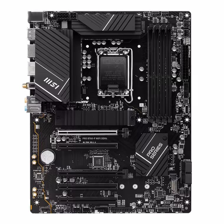 مادربرد ام اس آی مدل PRO B760-P WIFI DDR4 - کالاوما