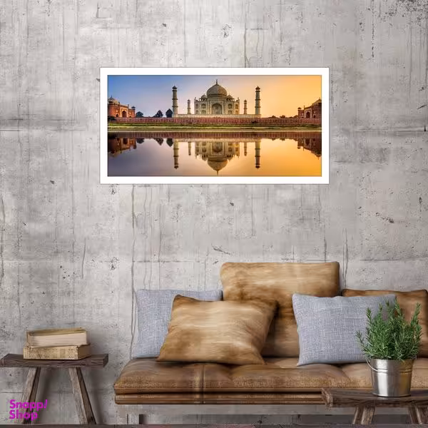 تابلو بکلیت طرح مسجد تاج محل هند مدل W-S2941