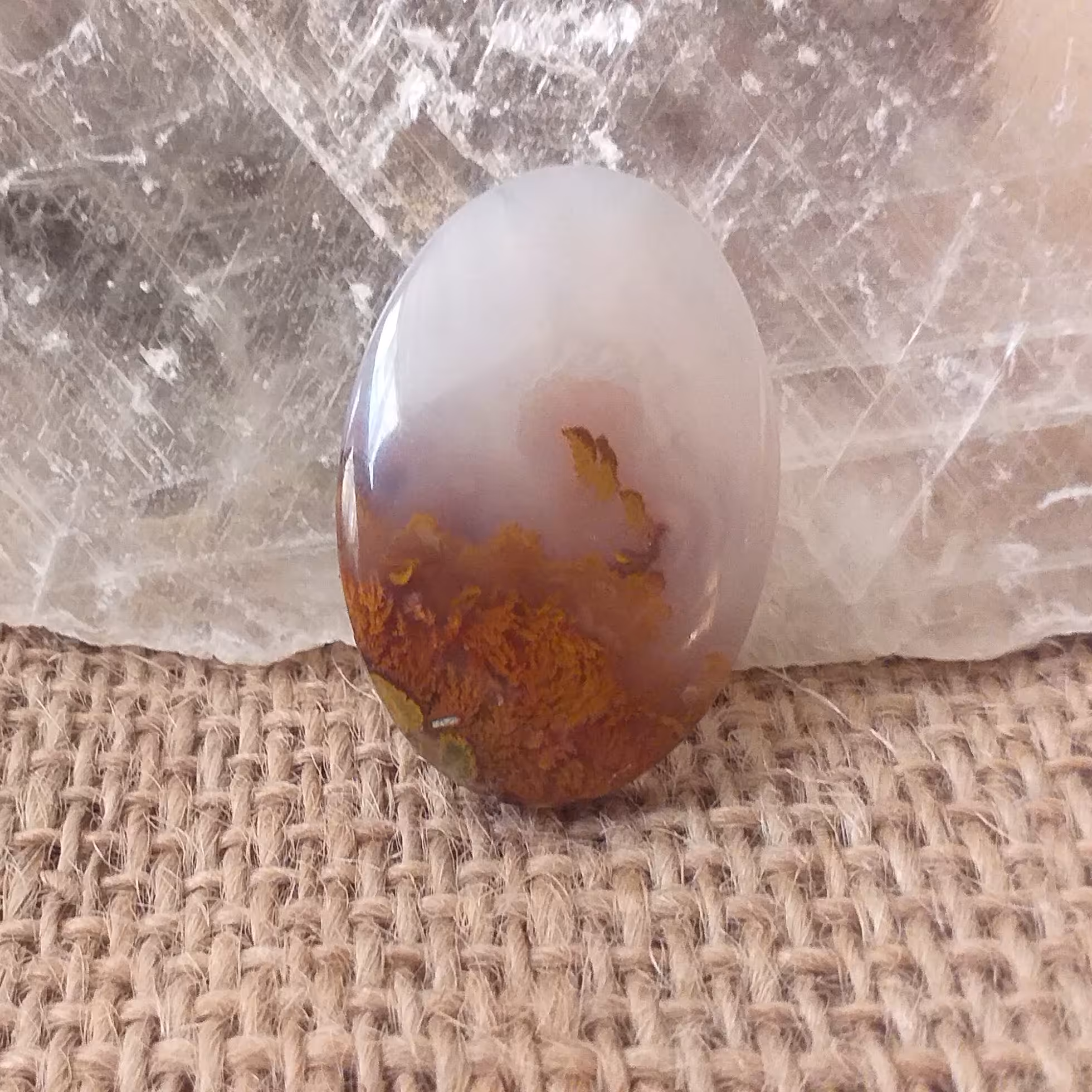 نگین عقیق شجر منظره کلکسیونی