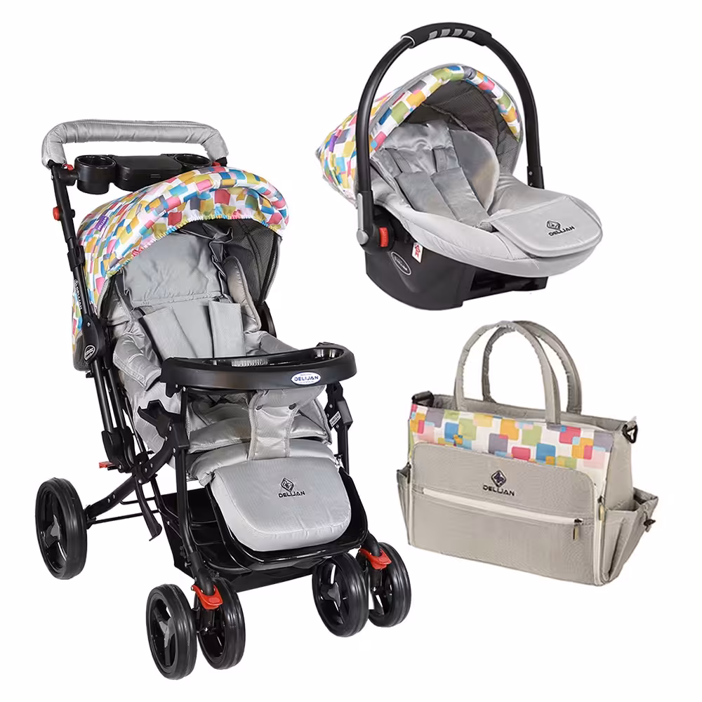 ست کالسکه 3 تیکه مدل الوان دلیجان