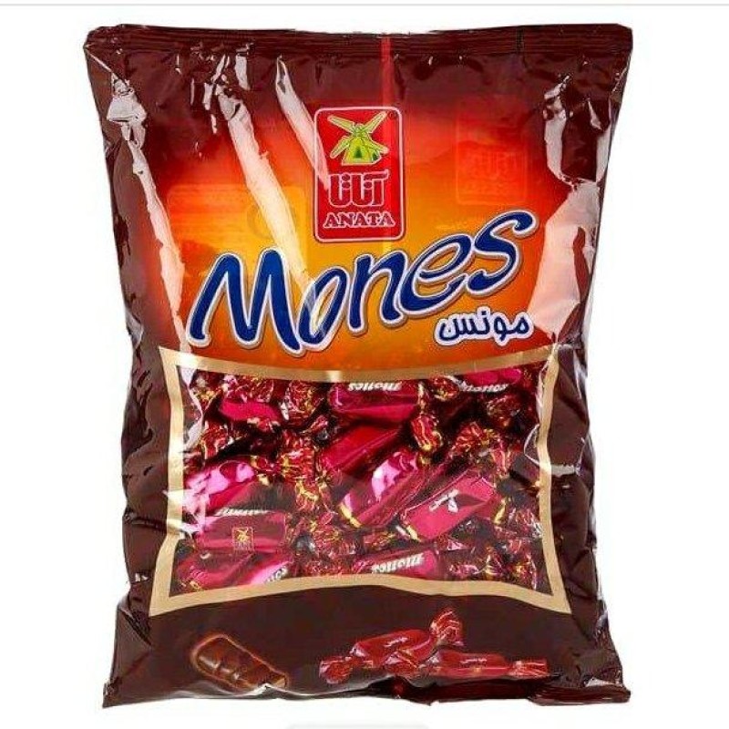 شکلات مونس آناتا تافی دو لایه روکش کاکائویی(300گرم) کارون