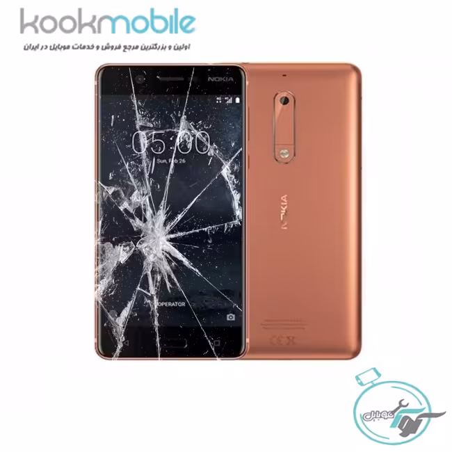 تعویض گلس گوشی موبایل 5 نوکیا