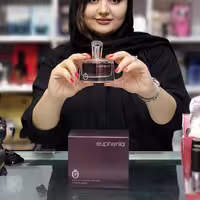 ادکلن زنانه ایفوریا پارلمنت (محصول امارات با ماندگاری بالا دارای خط و پخش بو )