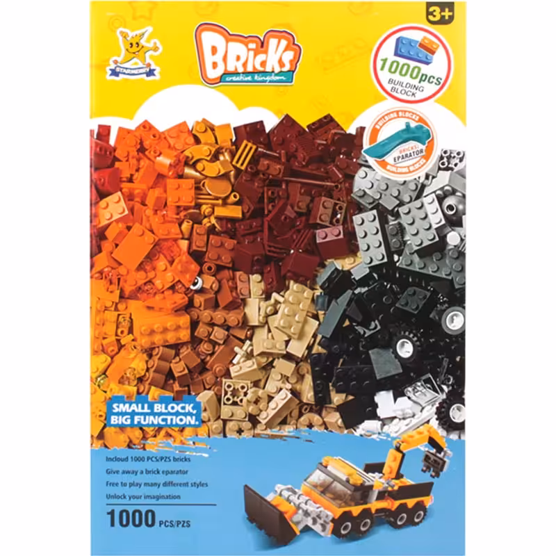 اسباب بازی لگو کلاسیک سری ماشین های راه سازی 1000 تکه  کد SM1028