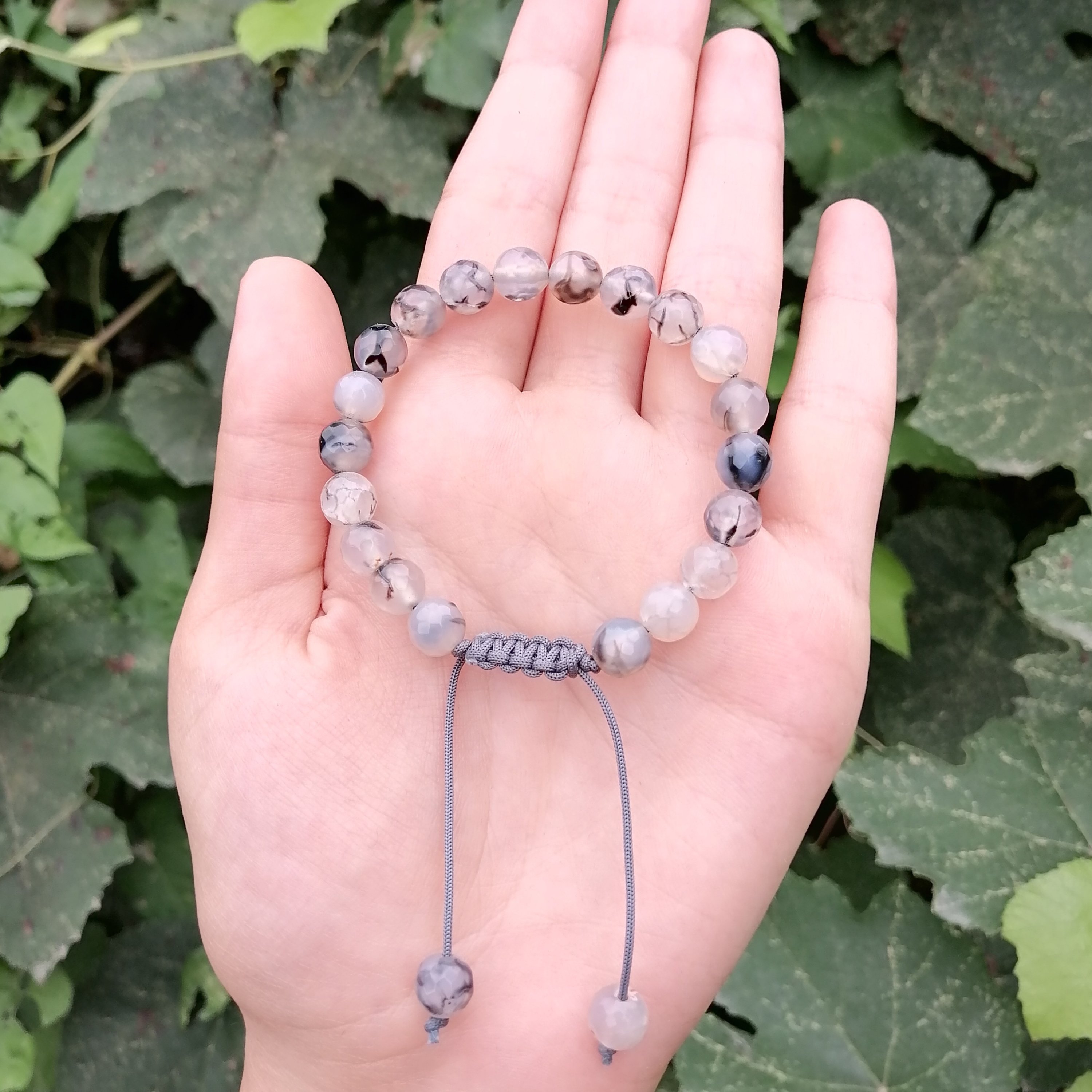 دستبند اسپرت سنگ عقیق 