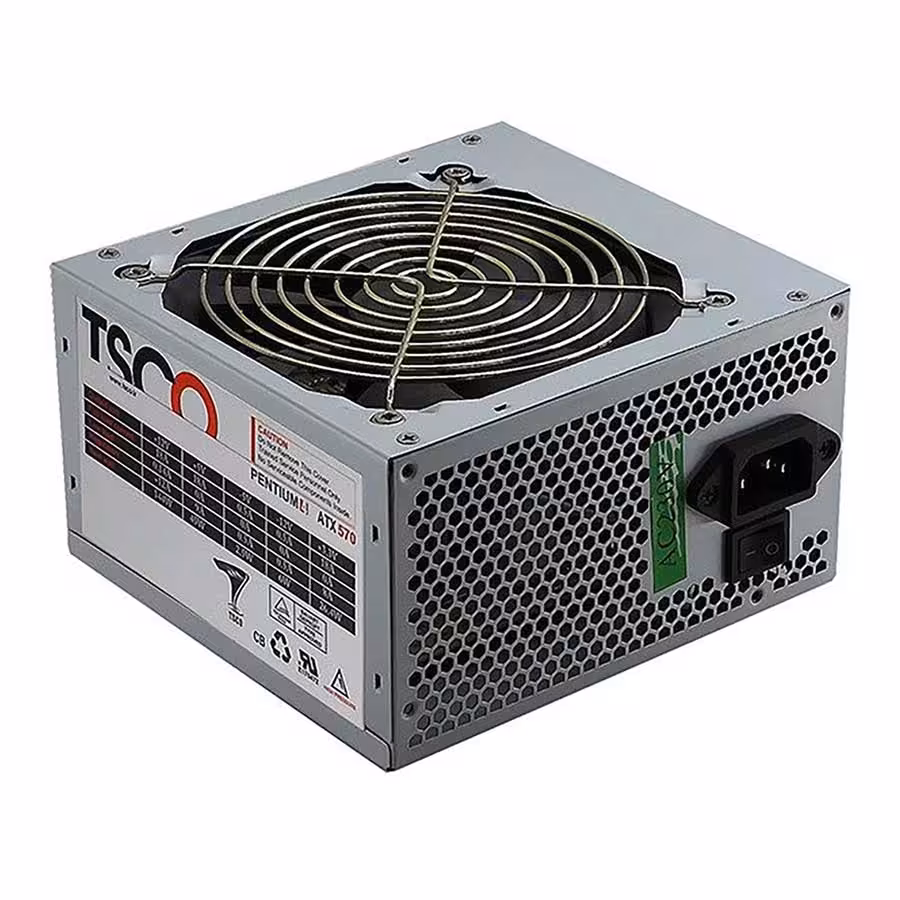 قیمت و خرید پاور کامپیوتر 570 وات تسکو مدل TP 570W | یاس ارتباط