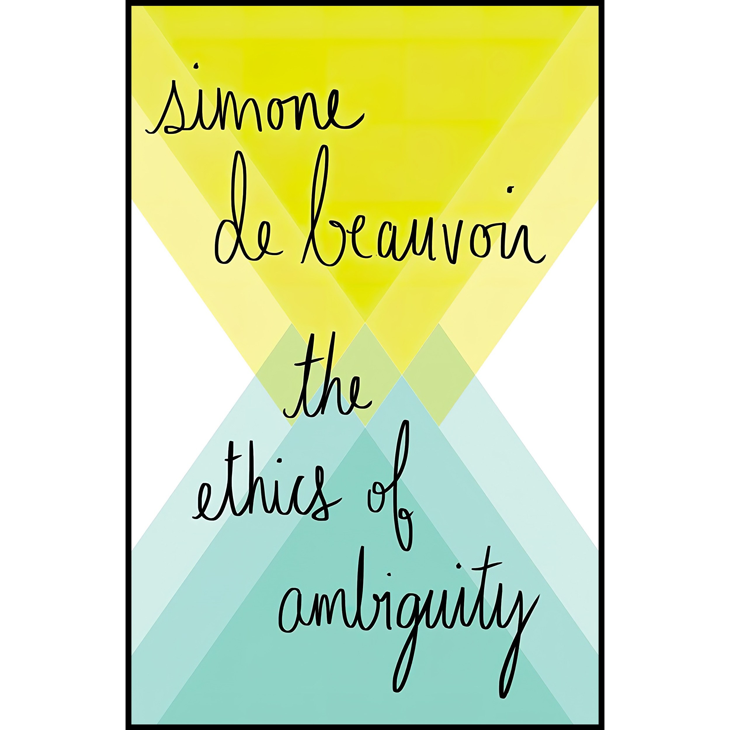 کتاب زبان اصلی The Ethics of Ambiguity اثر Simone de Beauvoir