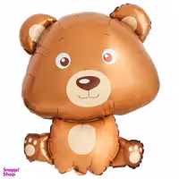 بادکنک فویلی طرح خرس جنگل کد KP03