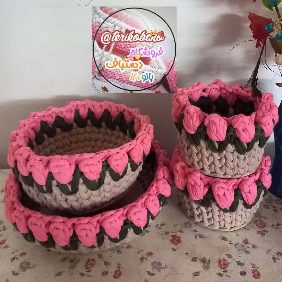 ست باکس های طرح گل لاله 