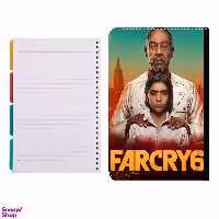 کلاسور طرح بازی farcry کد 280 به همراه کاغذ کلاسور