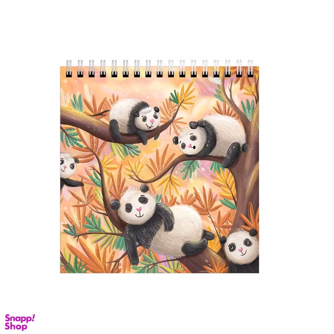 دفتر طراحی بامبیلیپ طرح پاندای خسته کد 4867377