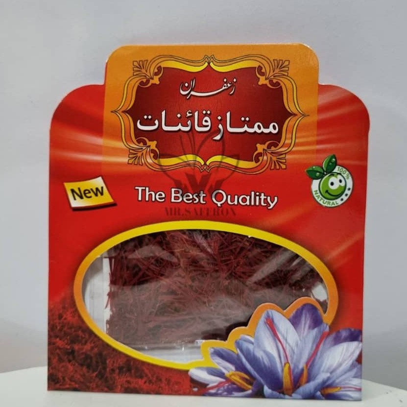 زعفران اصل ممتاز قائنات یک گرمی درجه یک