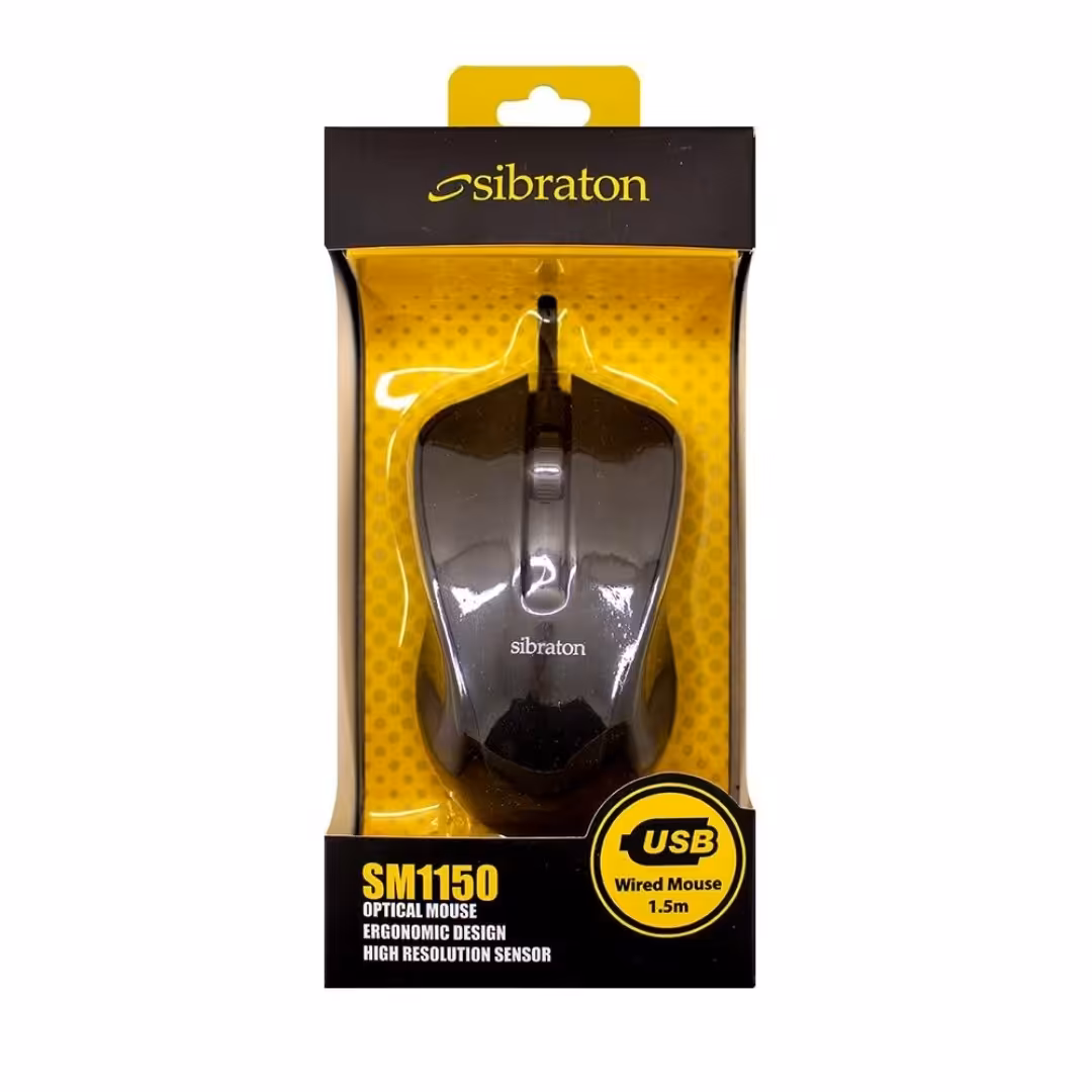 موس باسیم سیبراتون مدل sm-1150w 