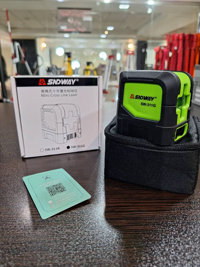 تراز لیزری  سندوی sw311g نور لیزر سبز | اندازیاران