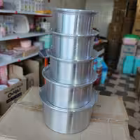 سرویس قابلمه روحی سفید  3 رقم  