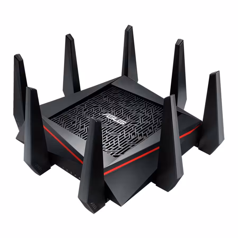 قیمت و خرید روتر بی‌سیم و سه باند گیمینگ ایسوس مدل RT-AC5300 | یاس ارتباط