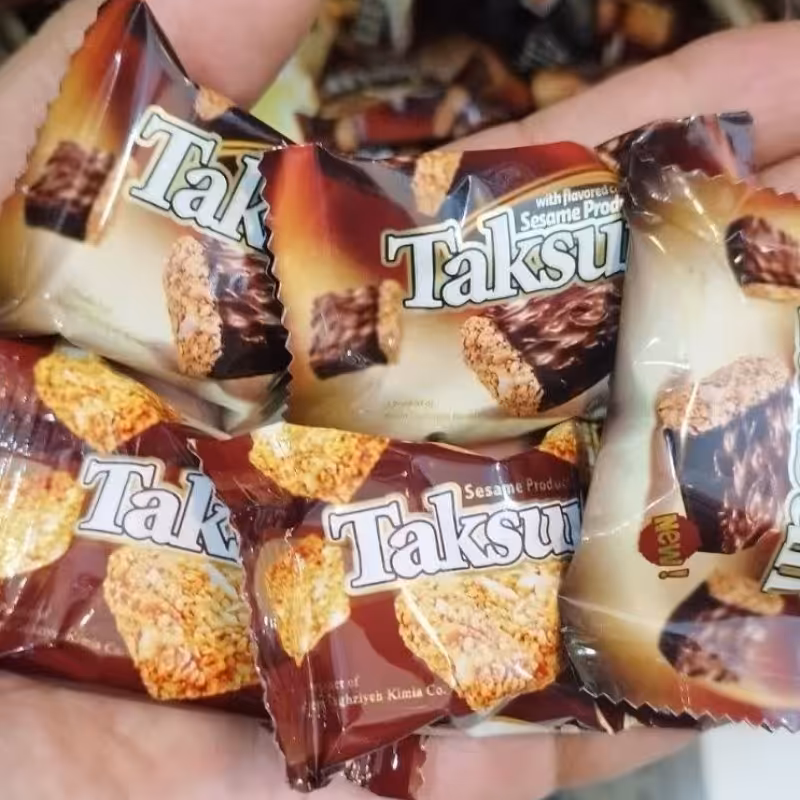 شکلات کنجدی تکسان