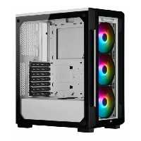 قیمت و خرید کیس کامپیوتر کورسیر مدل iCUE 220T RGB White | یاس ارتباط