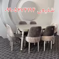 میز ناهارخوری 6نفره تیک تاک رباط کریم اسلامشهر پرند 