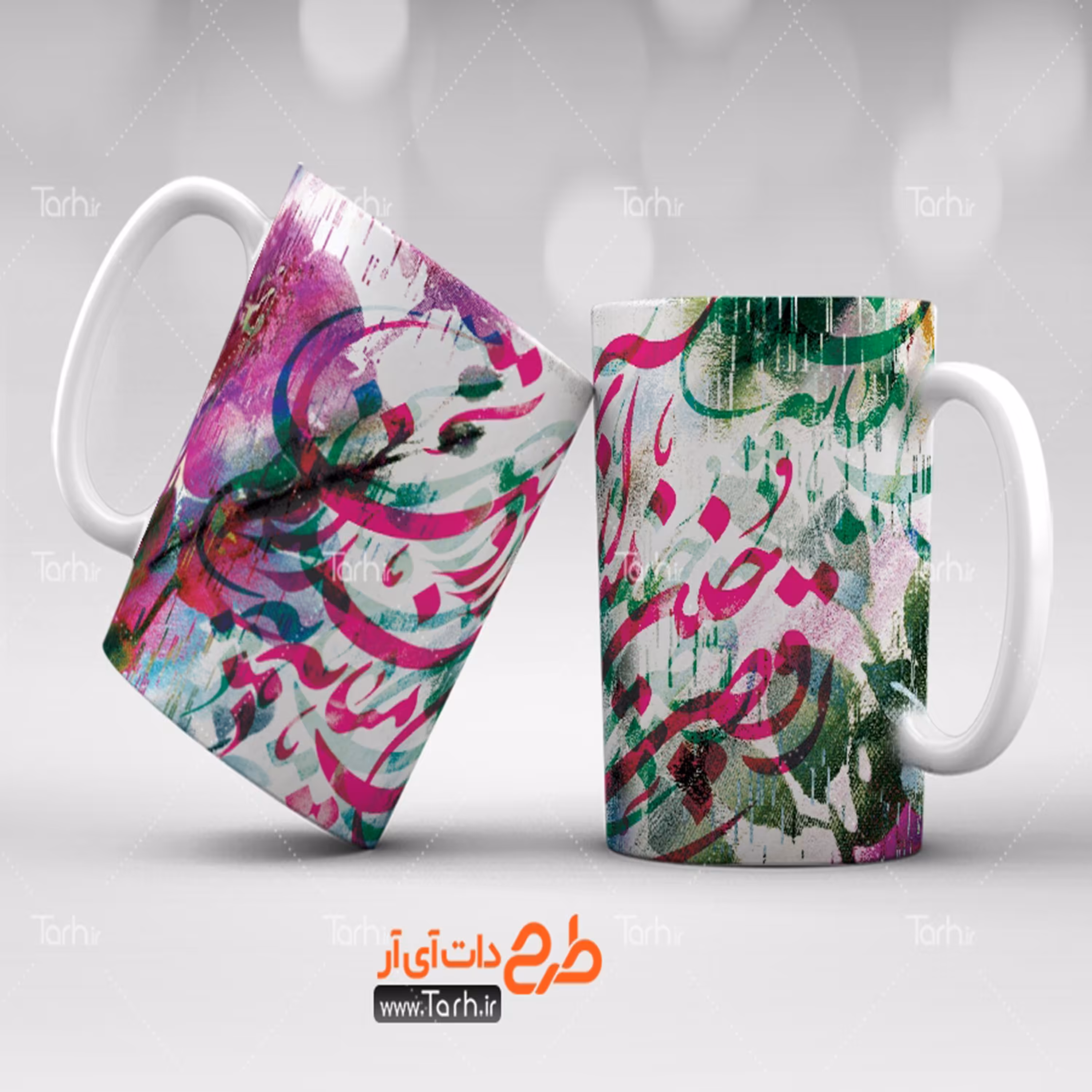 لیوان طرح عاشقانه 6