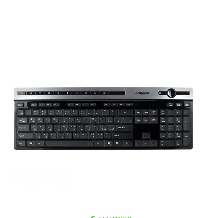 کیبورد گرین مدل GK-503 با حروف فارسی Green Official Multimedia Keyboard GK503