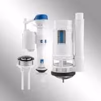 میکانیزم کامل توالت فرنگی دو دکمه از بالا