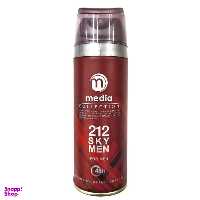 اسپری بدن مردانه مدیا مدل 212 sky men حجم 200 میلی لیتر