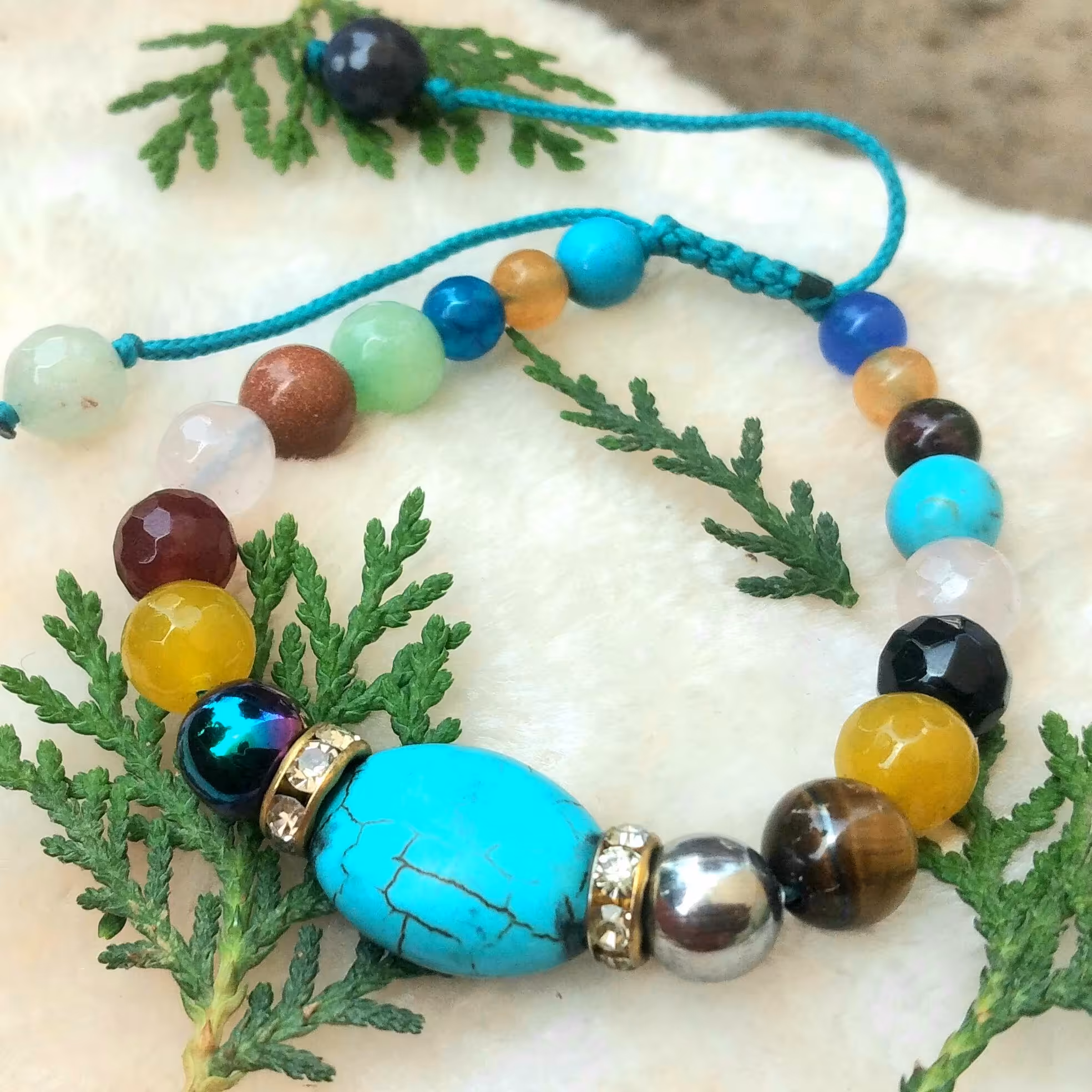 دسنبندسنگ هفت سنگ بافت 