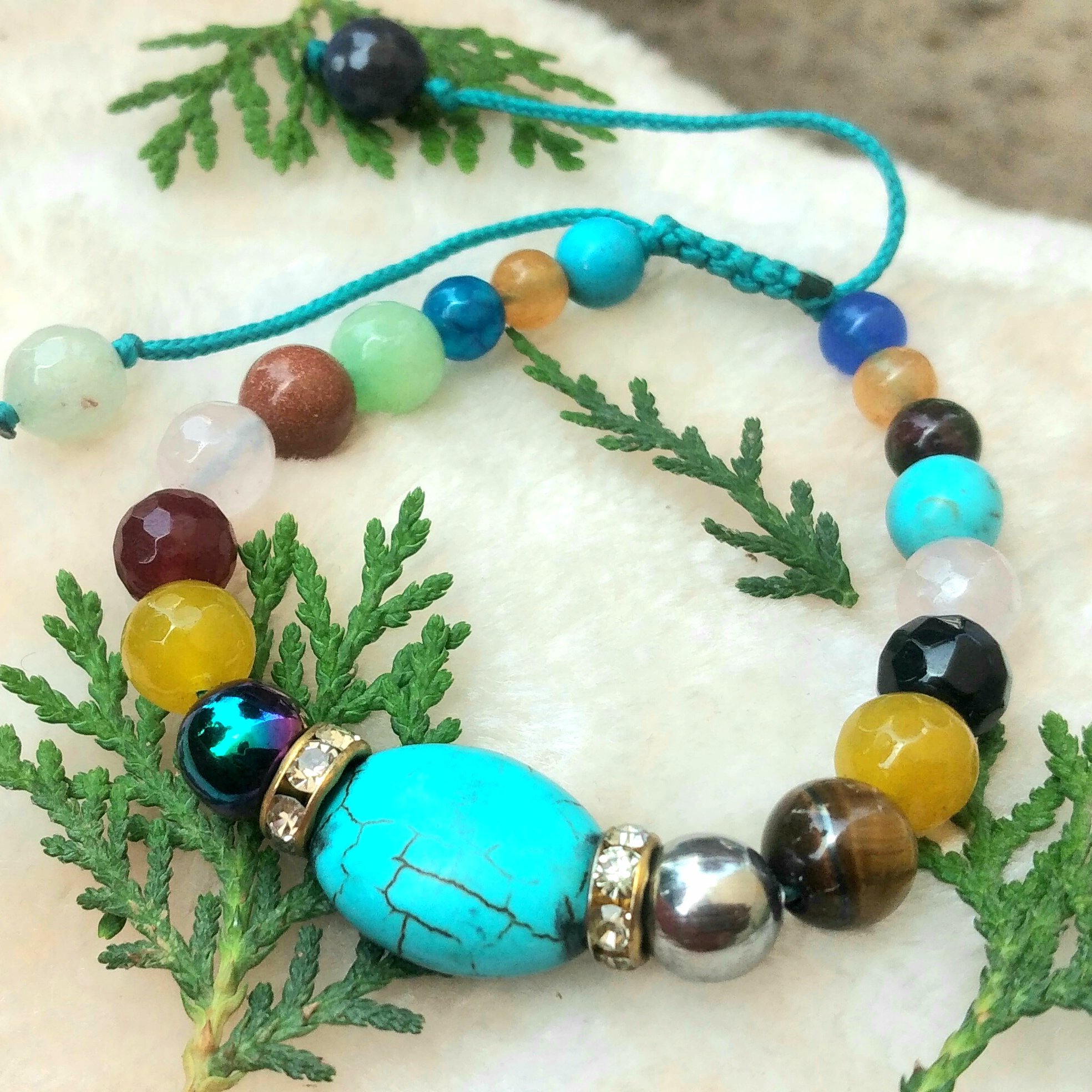 دسنبندسنگ هفت سنگ بافت 