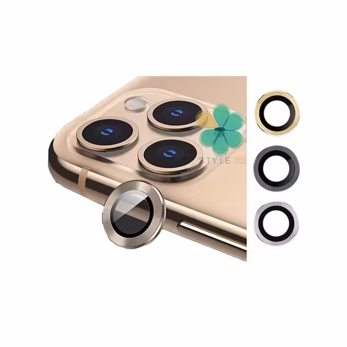 گلس محافظ لنز دوربین گوشی اپل آیفون Apple iPhone 12 Pro Max مدل دور فلزی