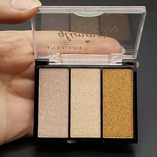 هایلایتر پودری آنی لیدی ANY LADY مدل الماس  نشست قوی بسیار ماندگار رنگهای کاربردی انقضا 2027