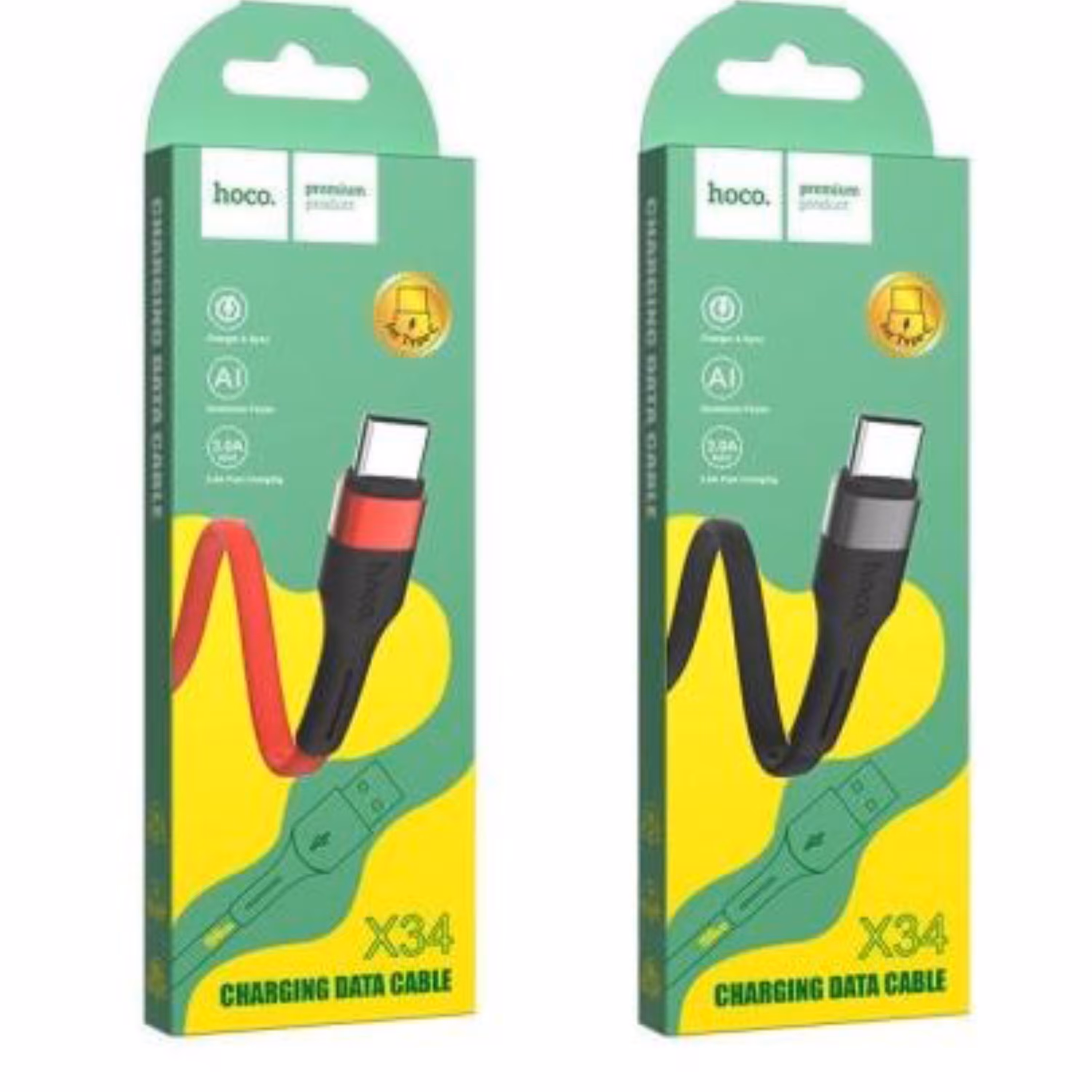 کابل شارژر هوکو مدل x34