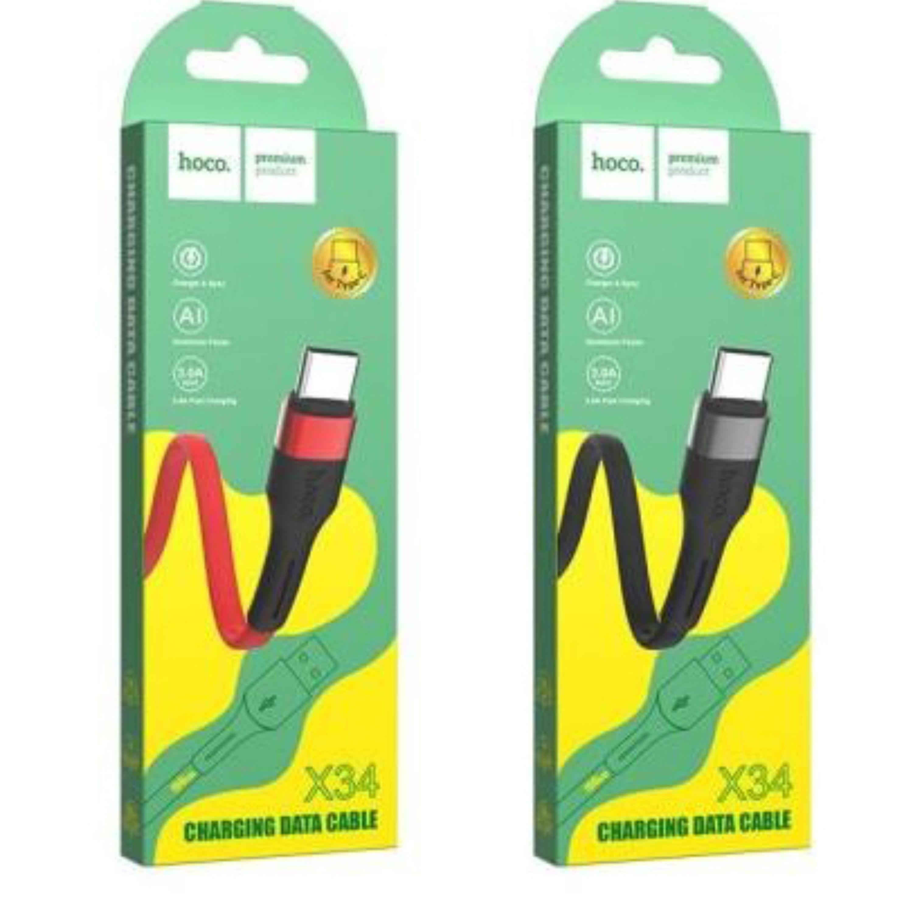 کابل شارژر هوکو مدل x34