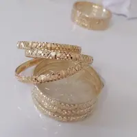 النگو زنانه 3 عددی (رنگ ثابت) 
