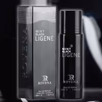 ادکلن روونا Rovena Mint Black Ligene حجم 30 میل ( مونت بلانک لجند )