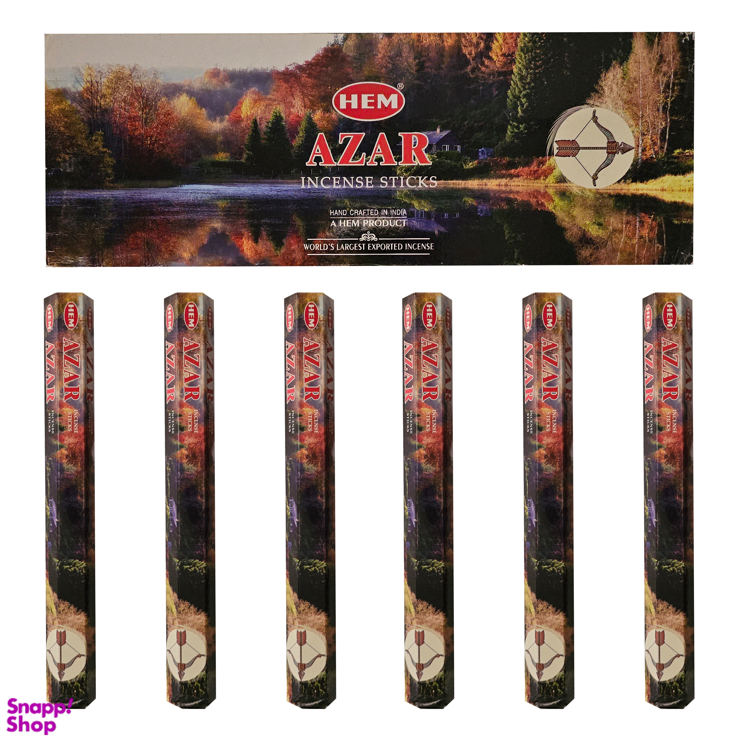 عود هم مدل ماه آذر مجموعه 6 عددی