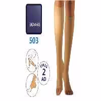 جوراب واریس ضخیم 503 زیر زانو سیگواریس Sigvaris 503 AD - کد 289