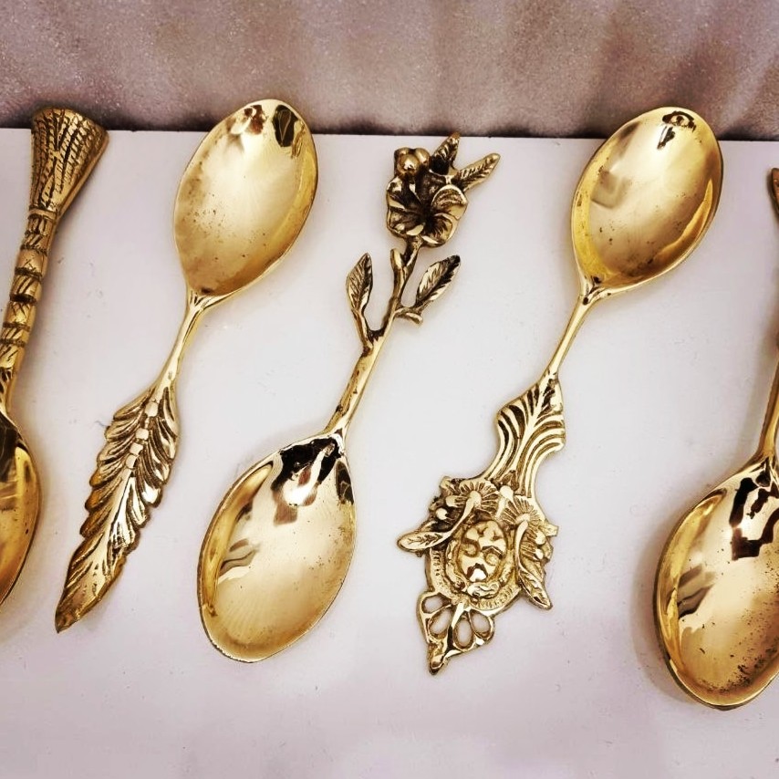 قاشق برنز آجیل در 5 مدل 