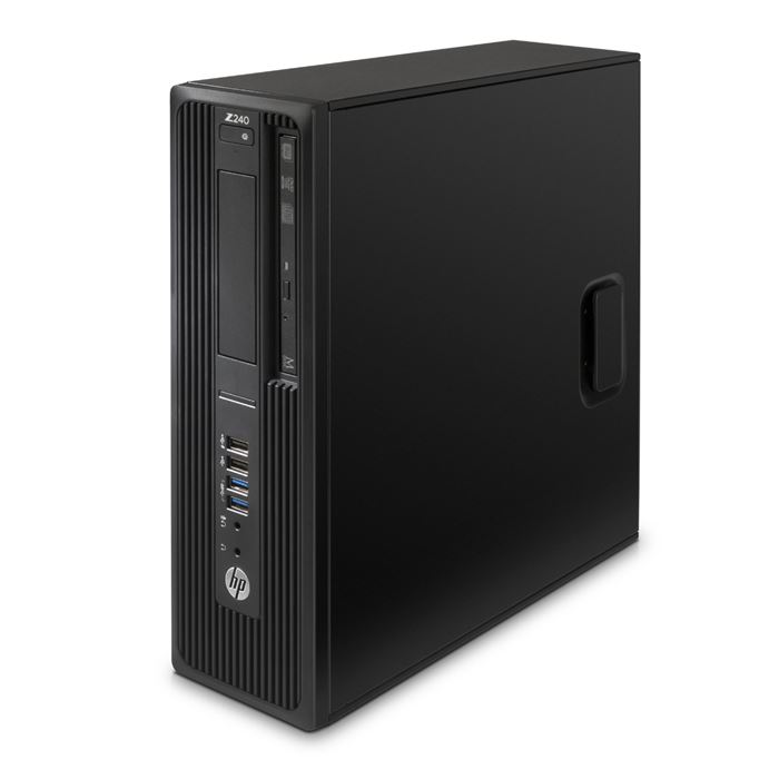 مینی کیس ورک استیشن استوک hp مدل Z240 SFF با پردازنده Core i5 6500 رم 8GB حافظه 120GB-SSD گرافیک intel
