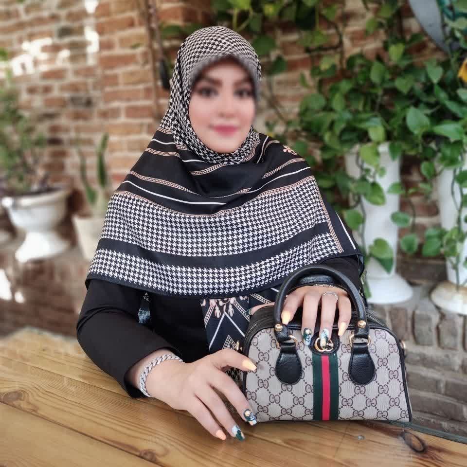 روسری پاییزه نخی درجه یک قواره 130 سانت ارسال رایگان