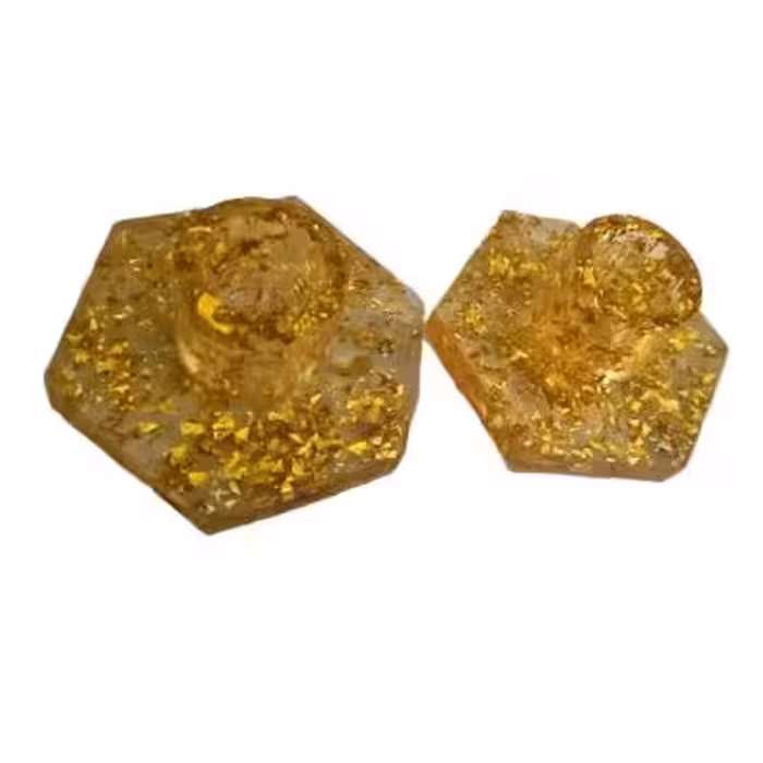 جاشمع قلمی رزینی دستساز زرورق